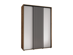 Domopure 1 Sliding Door Wardrobe 235.2/170/60 3 Doors Domopure/White GZVZ79635