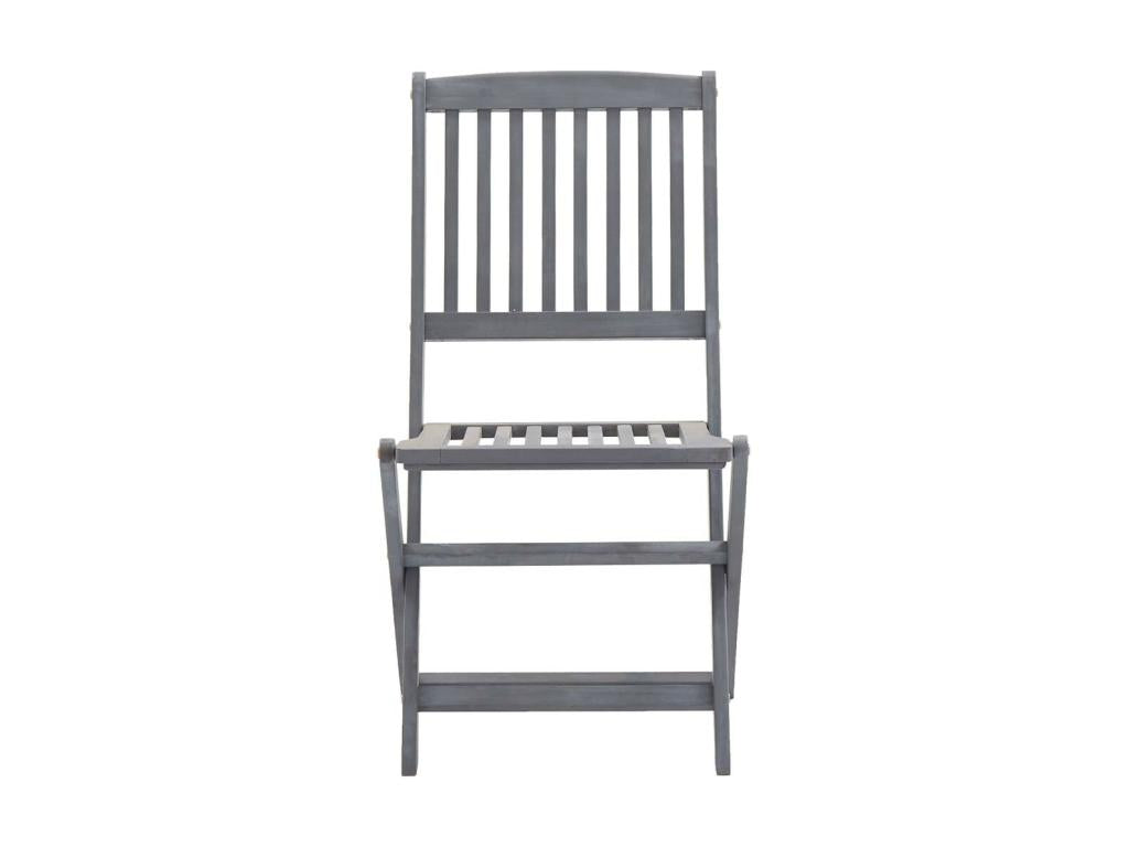 Folding Outdoor Chairs, 2 pcs, Solid Wood, Decohaute, 2 IDPQ37356