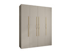 Como 2 245.5/200/40 4-door hinged wardrobe cashmere/gold SWSL68400