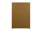 Exhibit XL - 3-door metal display case H200cm - Mustard yellow ICJB77828
