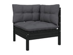 Brown wooden garden furniture set, 63.5x63.5x62.5 cm, 02 0017251 FVIH02338