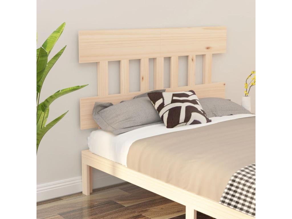 Headboard 203.5x3x81 cm Solid pine wood JYJJ09501
