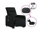 Black faux leather electric reclining massage chair YSUZ20179