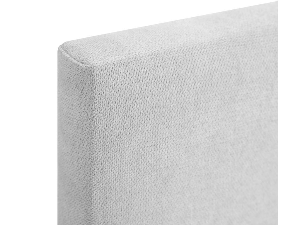 Domopure Aqualine Smooth Fabric Headboard 105x50cm for 105cm Beds - Grey Domopure LBNW75414