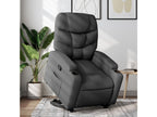 Dark Grey Fabric Reclining Armchair RMTD26756
