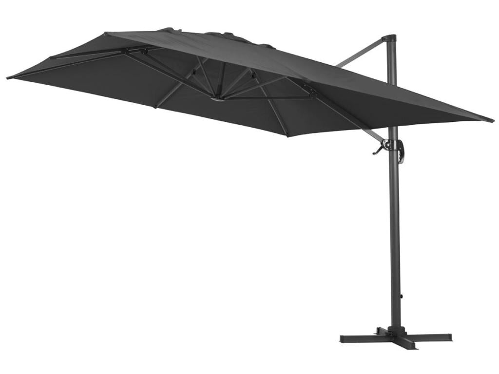 Sun 4 Cantilever Parasol - 3x4 m - Black FBQG65767