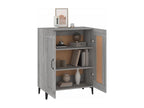 Domopure grey sideboard 69.5x34x90 cm engineered wood YGYX91361