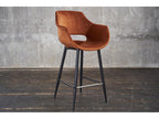 Stool - brown velvet - Domopure LWMA31476
