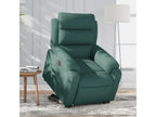 Dark green fabric electric recliner chair QVNH49028