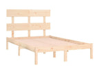Solid wood bed frame 120x190 cm Small Double ONMY20936