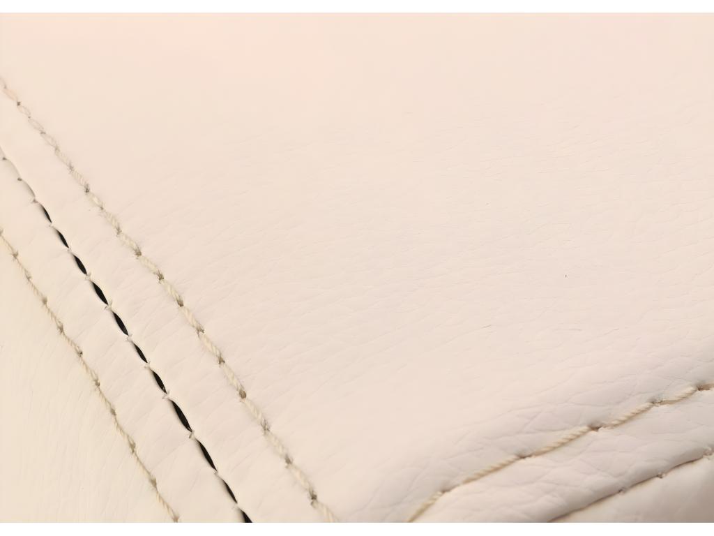 Domopure armchair 86x75x70cm white faux leather PKVZ33473