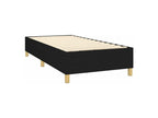 Decohaute bed base with black mattress 100x200 fabric NMGY25328