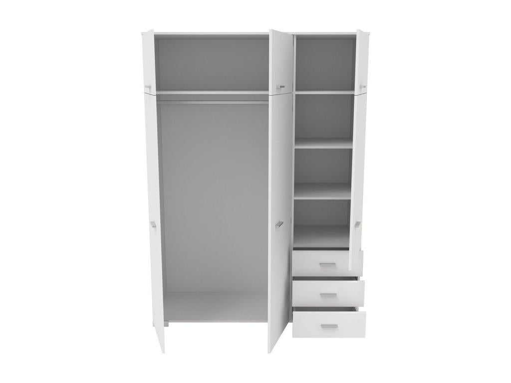 Decohaute ATLU45513 6-Door 3-Drawer Wardrobe