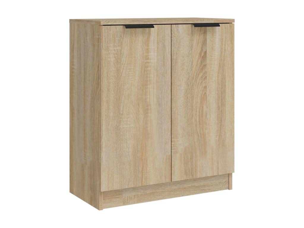 2-piece sideboard set, Domopure Oak, 60x30x70 cm, Engineered Wood, VGOJ12784