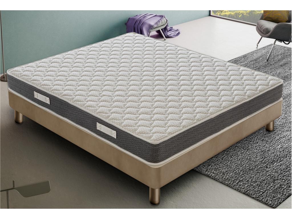 Pocket spring mattress 135x200 cm, high-resilience foam comfort layer, 22 cm thick, DTZB07019