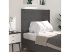 Grey Headboard 81x4x100 cm Solid Pine Wood VPWC51531