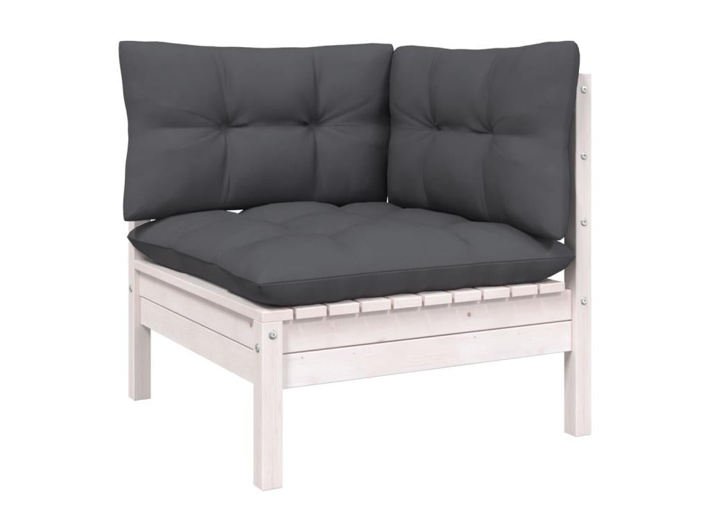 Brown wooden garden furniture set, 63.5x63.5x62.5 cm, 02 0015917 GPDH05024