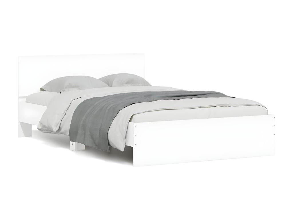Bed frame without mattress white 120x190 cm OIAJ71955