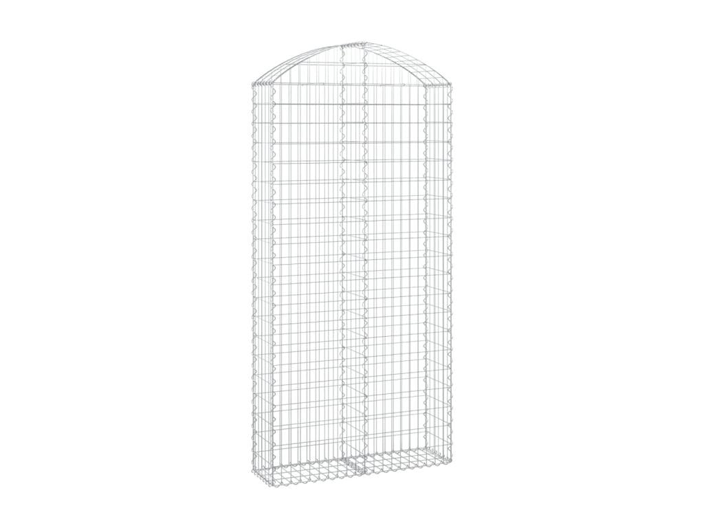 Arched gabion basket 100x30x200-220 Galvanized iron DGPM94660