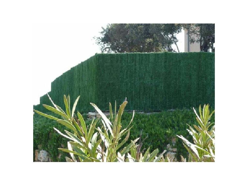 Artificial hedge, 126 green thuja strands, Supra roll, Pack of 12, 2x3 m, NLOI55598