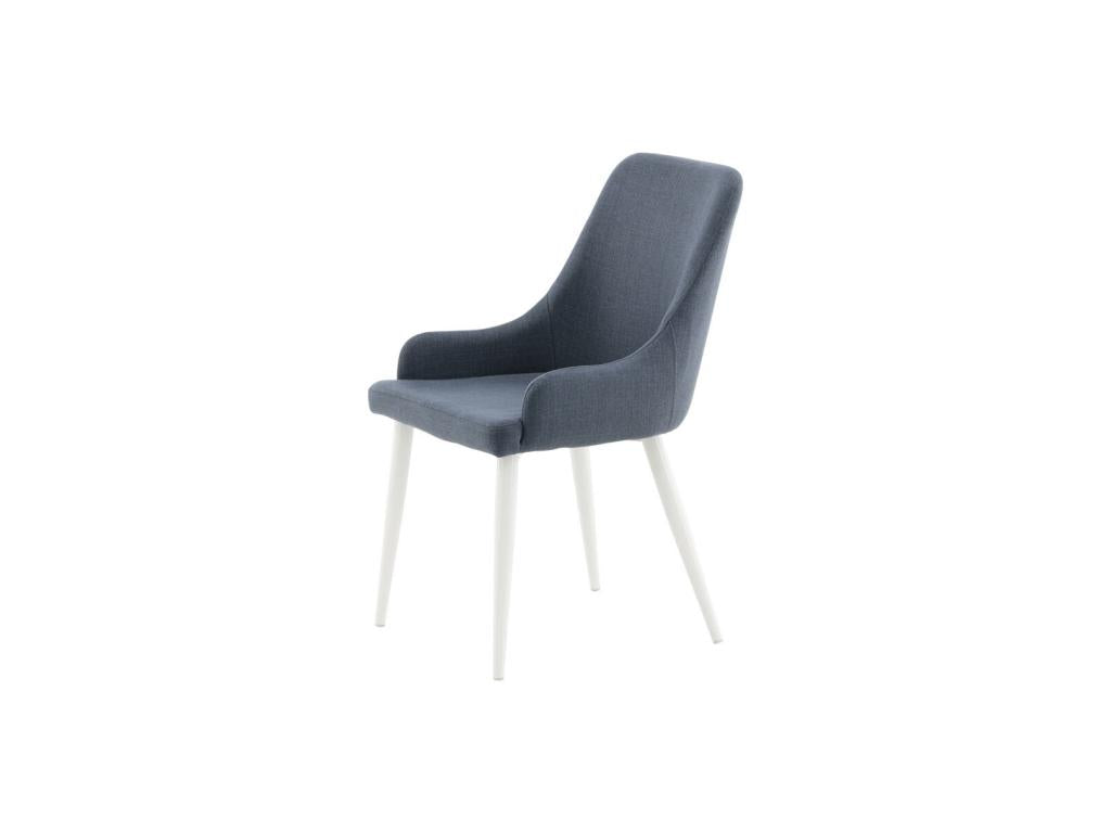 Plaza blue and white dining chair. CVLJ34363