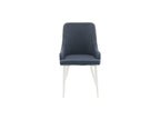 Plaza blue and white dining chair. CVLJ34363
