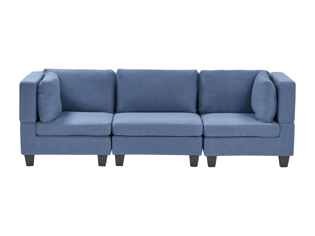 Chicyla Modular Sofa, Blue Fabric, 3-Seater, Chicylaétrique BCEA23527