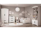 Children's bed with guardrail 160x80 cm with drawer - Cloud VJBX17102