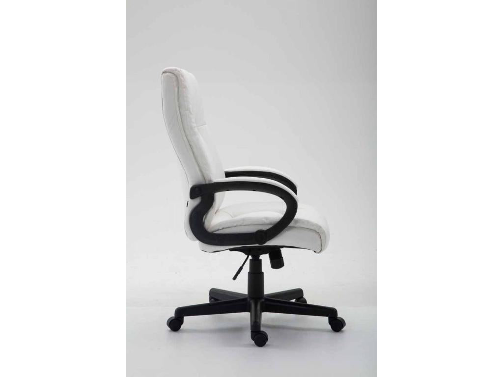 Office chair - Faux leather / Plastic - White - XL Sparta NQKH53465