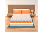 160x195 cm mattress topper, 10 cm high, in Domopure fabric with removable cover - Topper H10 FQEA83321