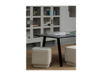 TABLO - Contemporary design black oak dining table DUKB19398