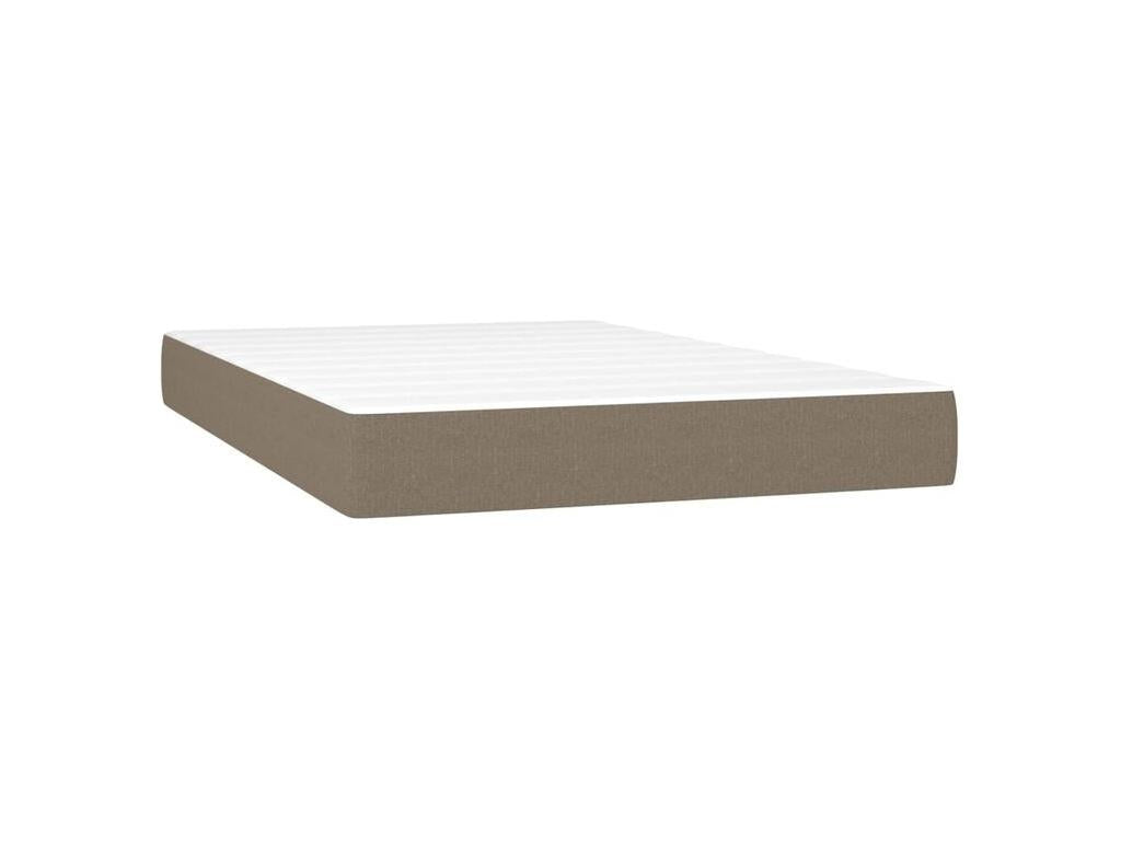 Decohaute bed base with LED mattress, 120x200 cm, fabric QXHB24639