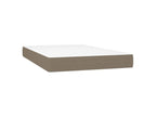Decohaute bed base with LED mattress, 120x200 cm, fabric QXHB24639