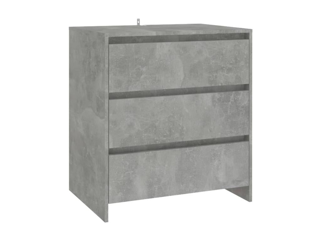 Concrete Grey Buffet 70x41x75 cm Engineered Wood KSPA90113