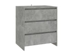 Concrete Grey Buffet 70x41x75 cm Engineered Wood KSPA90113
