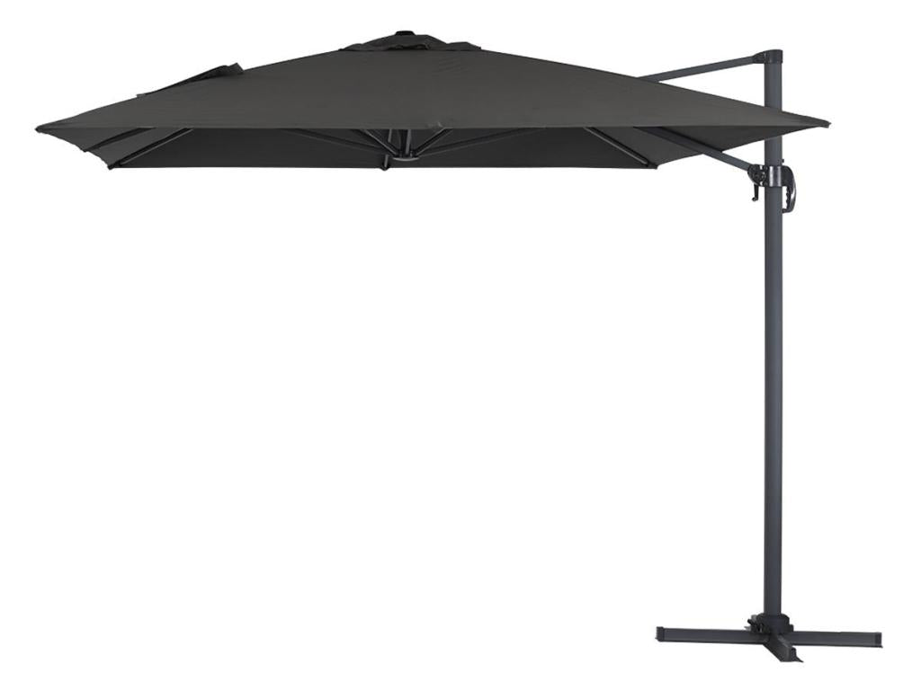 Sun 4 Cantilever Parasol - 3x4 m - Black FBQG65767