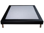 Decohaute Black Memory Foam Mattress Set - 140x190cm and 2 Visco Pillows 60x60cm - Black Bed Base CORT52284