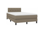 Decohaute bed base with LED mattress, 120x200 cm, fabric QXHB24639