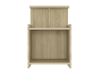 Domopure Oak Bedside Table 40x35x60 cm Chipboard RAWK23602