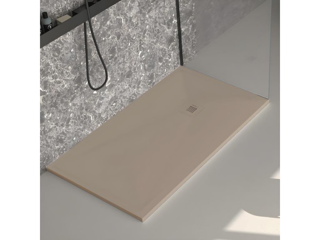 Domopure smooth shower tray, Domopure Plus color grid - 140x80 cm JYNG48000