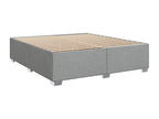 Domopure bed base with light grey mattress 180x200cm Fabric NOVN70578