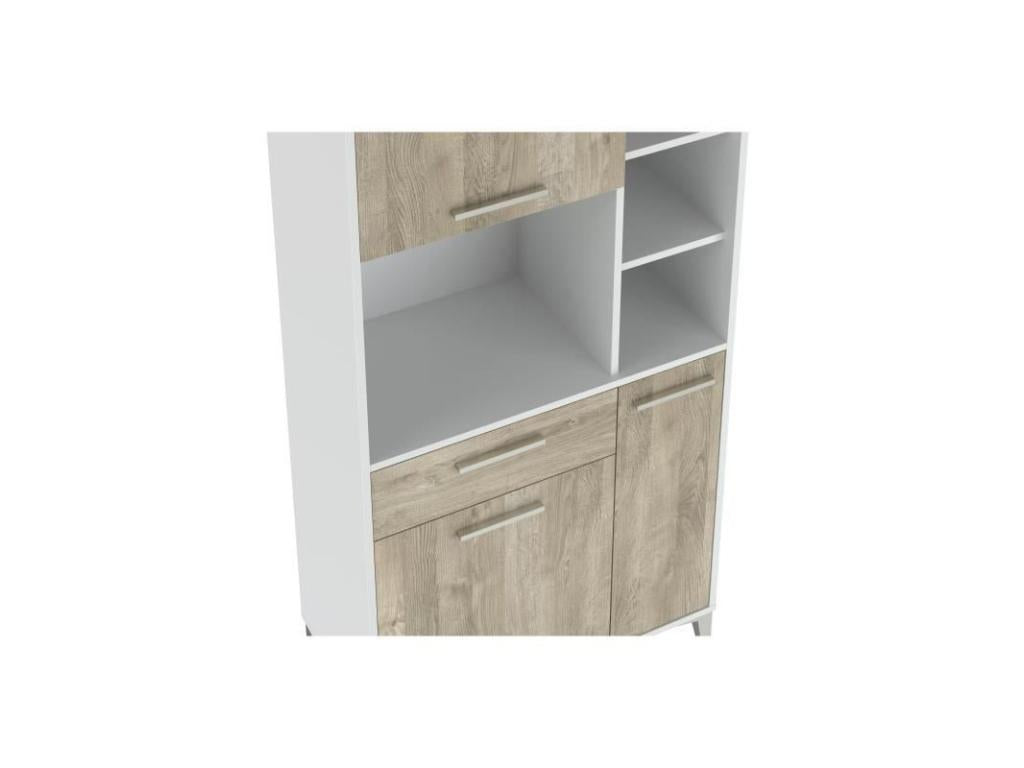 ECO Kitchen Buffet L 80 cm - Oak Finish OCSE53837