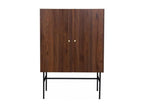 Decohaute Buffet with 2 Doors and 1 Drawer, Wood and Metal, Falodgecab2p1t YZOL79516