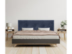 Chicyla Natural Wool Headboard with Buttons 150x50cm for 150cm Beds - Blue NSXA53610