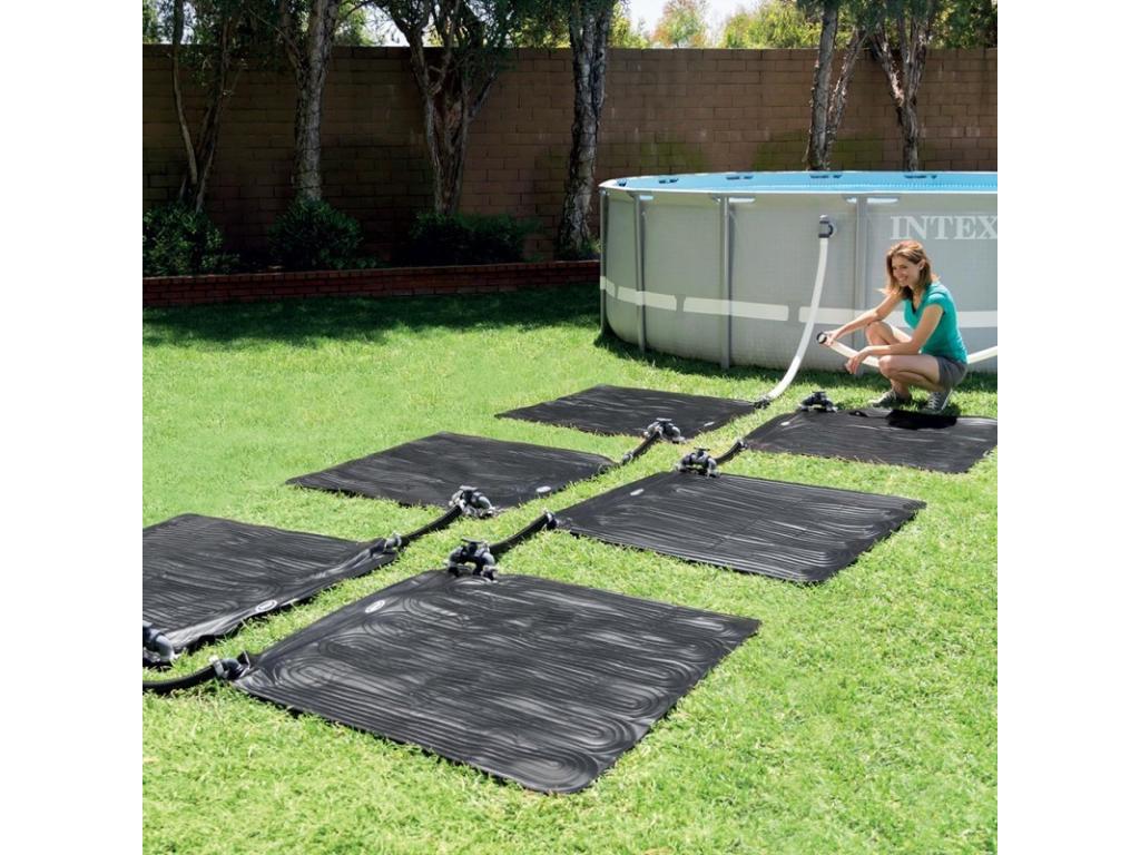 Domopure TWWE74524 Black Solar Pool Heater Mat