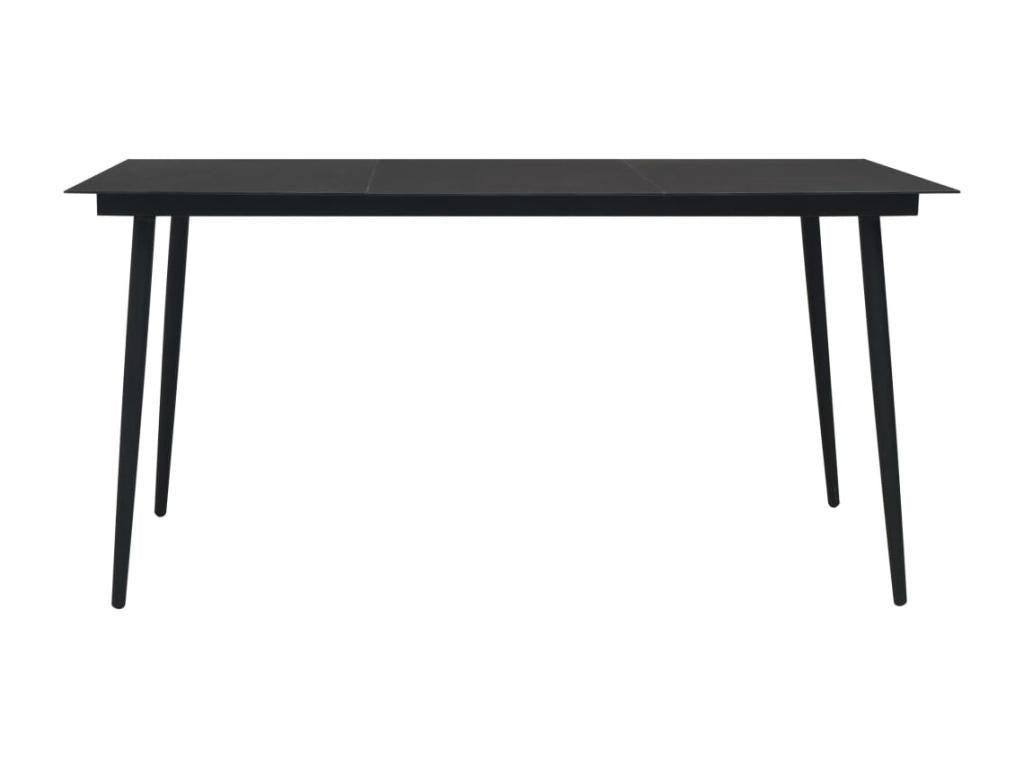 Black outdoor dining furniture 150x80x74 cm 02 0014674 HEYI31768