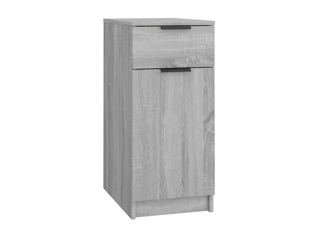 Domopure office cabinet, grey, 33.5x50x75 cm, engineered wood, ALYY26848