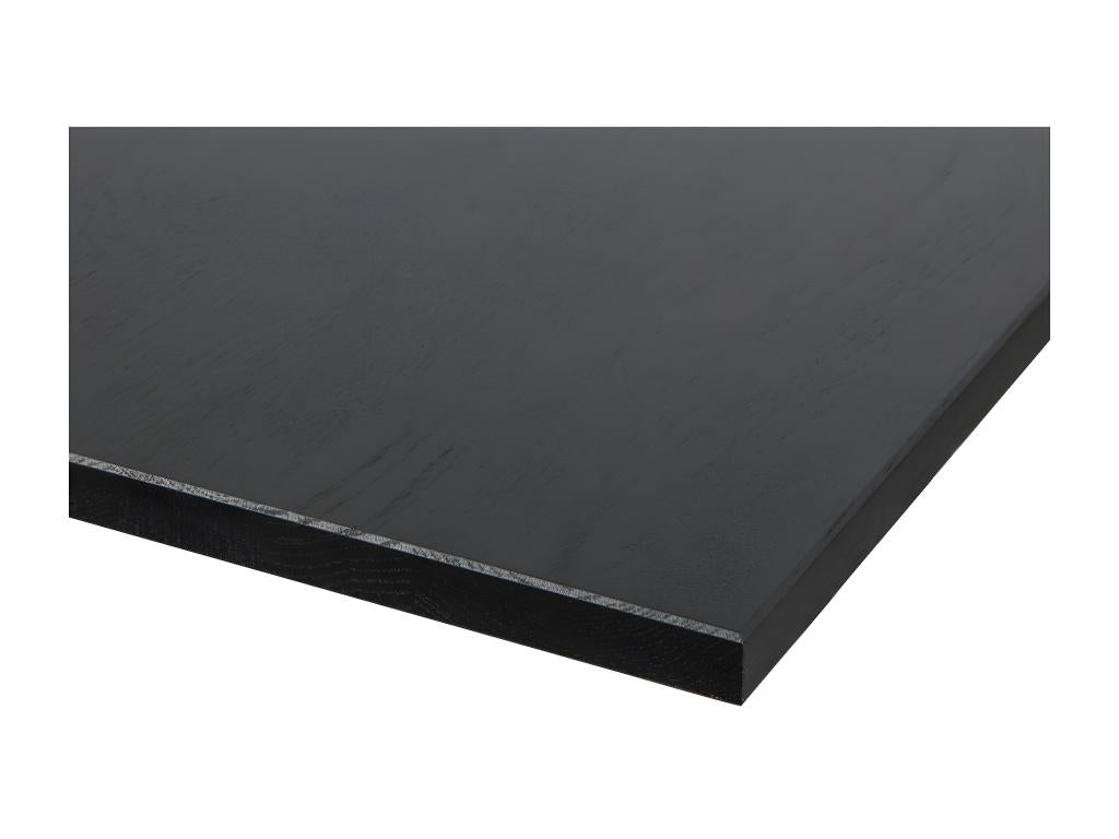 TABLO - Contemporary design black oak dining table DUKB19398