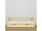 Wooden daybed - with drawer N01 Light Pine 80x200 YJTI38324