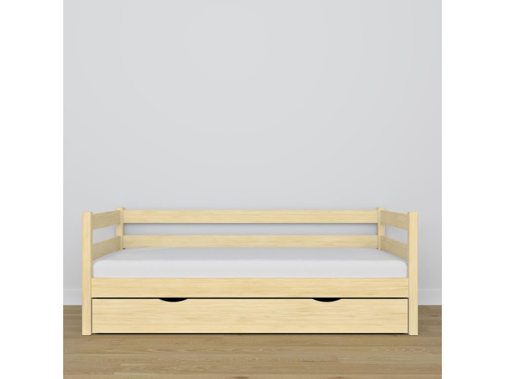 Wooden daybed - with drawer N01 Light Pine 80x200 YJTI38324